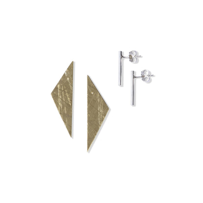 Small Facet Duos with Brass Plate