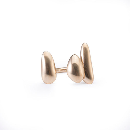Bronze Pebble Ring - Style D