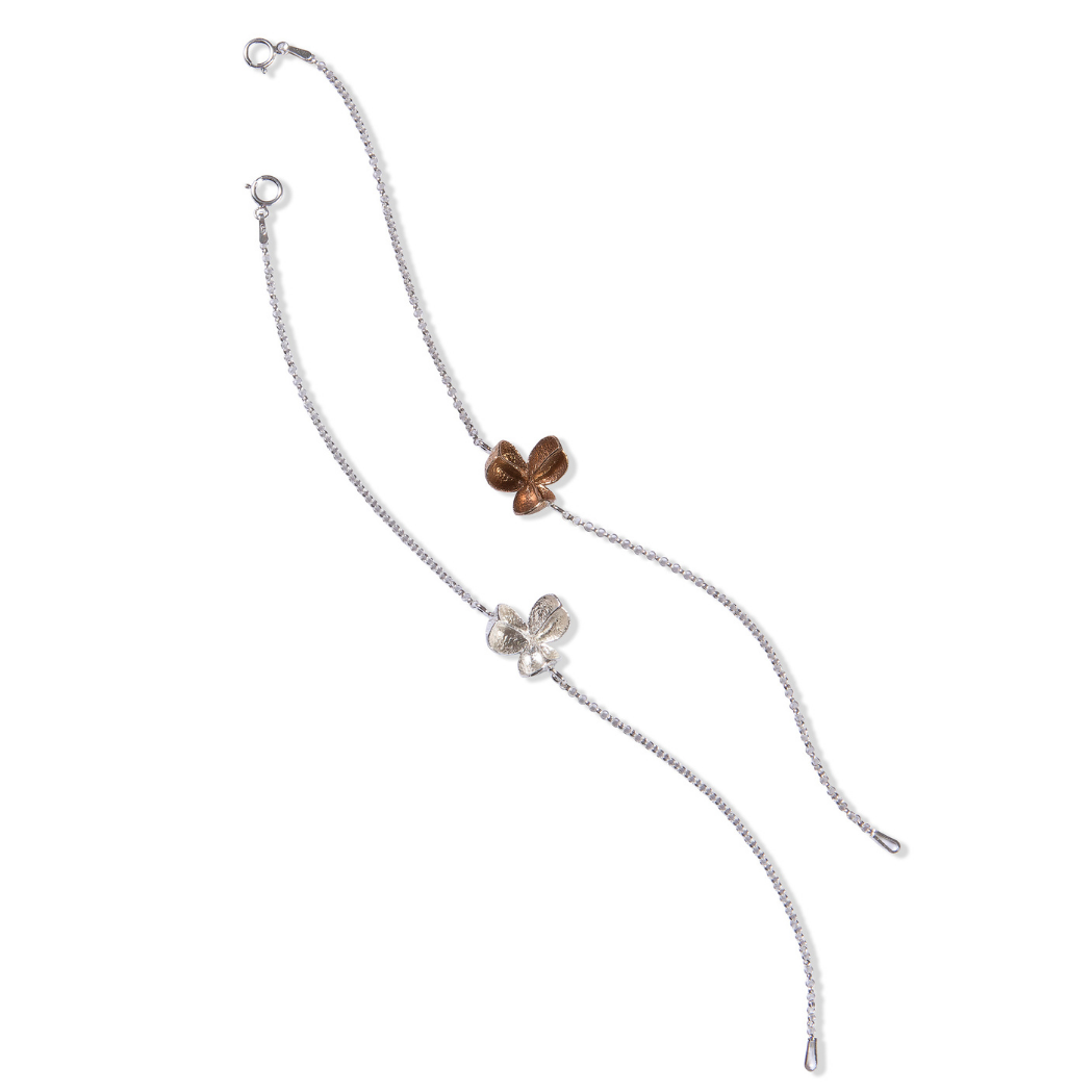 Medium Bronze and Silver Spikethorn Bracelet