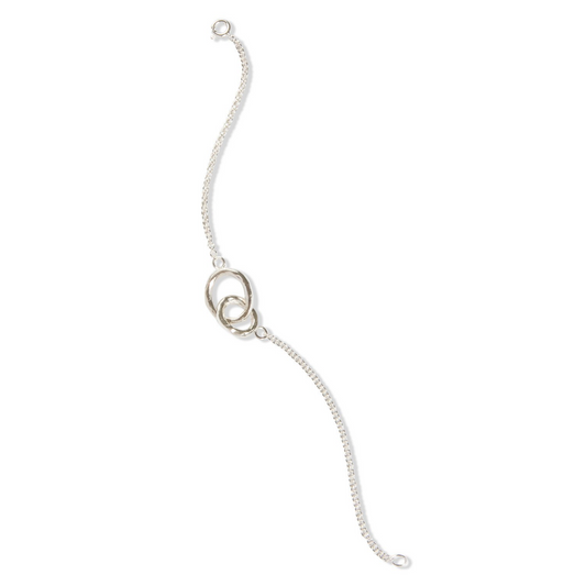 Silver Interlinked Bracelet