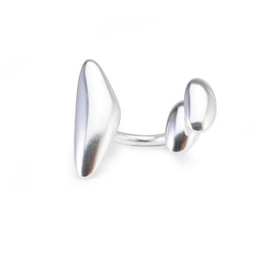 Silver Pebble Ring - Style A