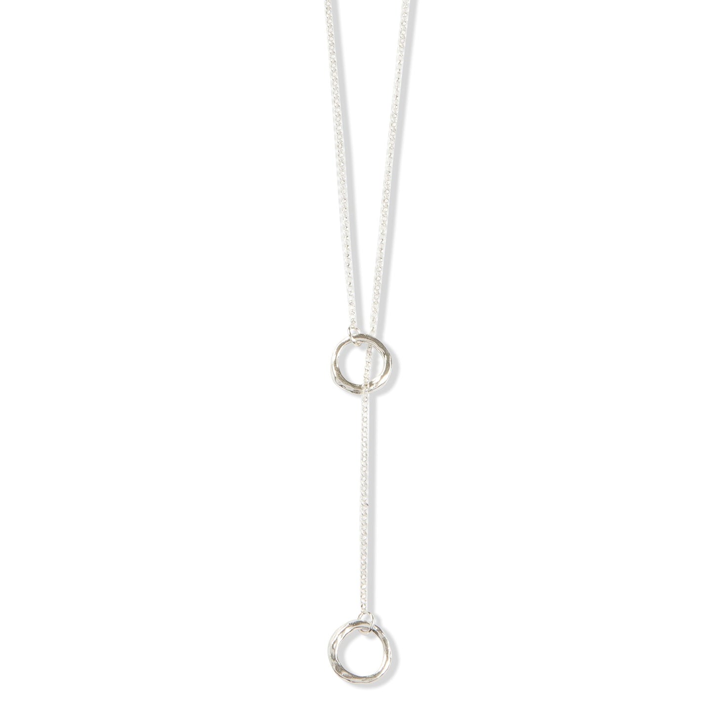 Silver Lariat Chain by Tiffany Marx