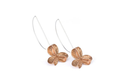 Bronze Large Spikethorn Hook Earrings