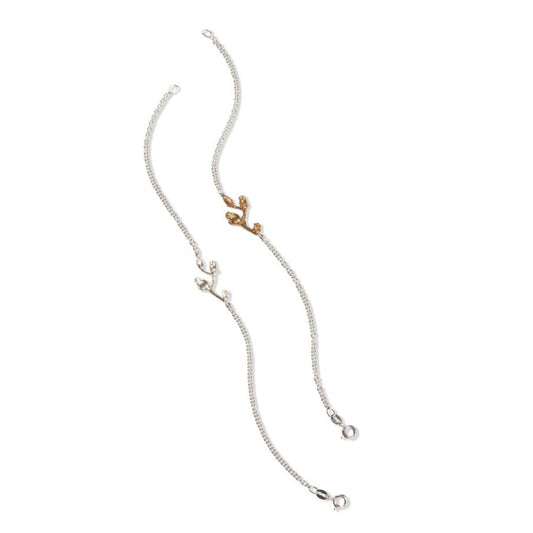 Bronze and Silver Falling Star Bracelet by Tiffany Marx