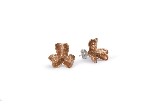 Large Bronze Spikethorn Studs by Tiffany Marx