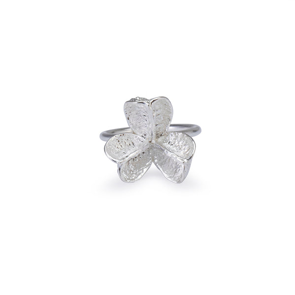Large Silver Spikethorn Stack Rings by Tiffany Marx