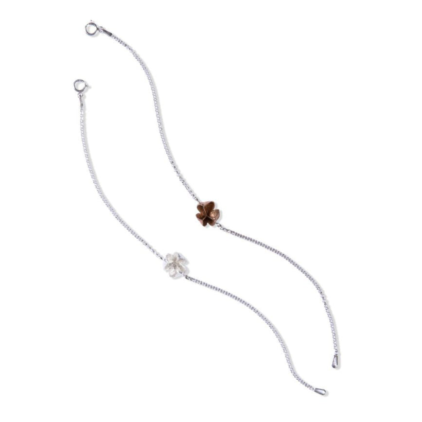 Small Spikethorn Bracelet in Silver and Bronze by Tiffany Marx