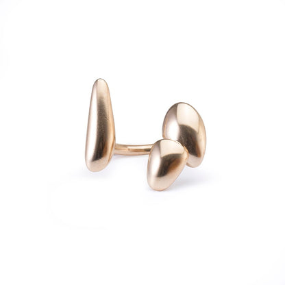 Bronze Pebble Ring - Style C by Tiffany Marx