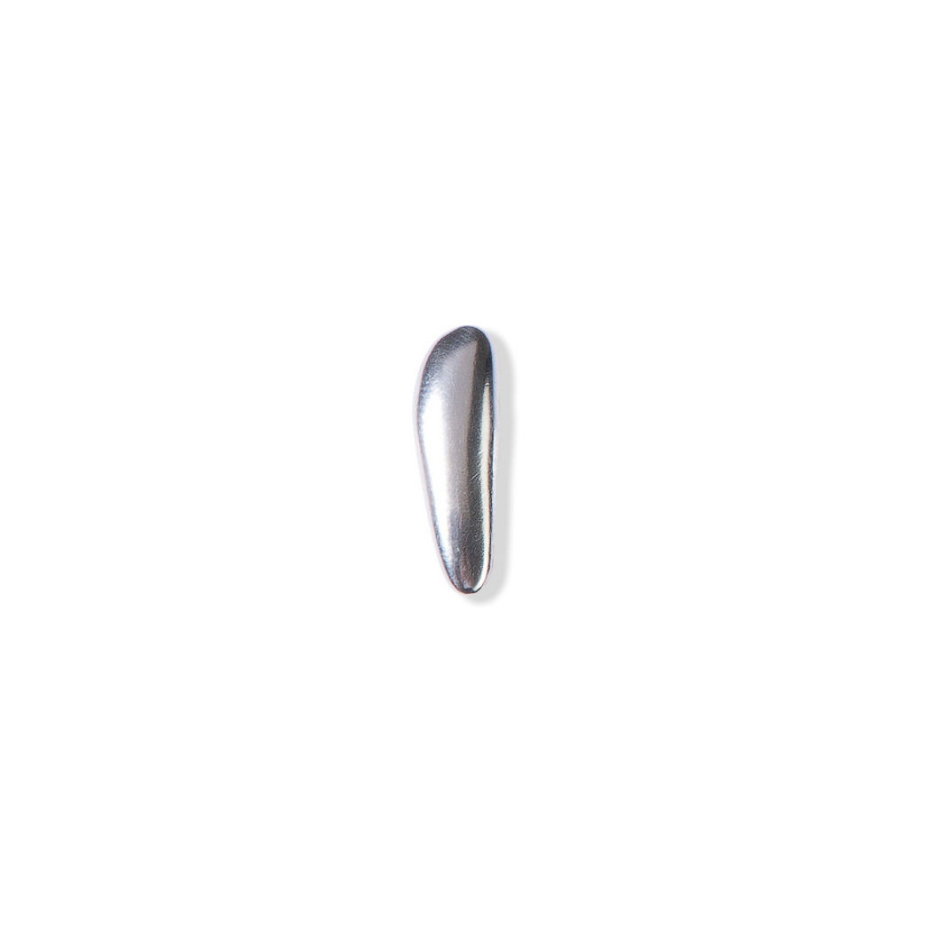 Silver Pebble C1 Studs by Tiffany Marx