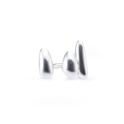 Silver Pebble Ring - Style D by Tiffany Marx