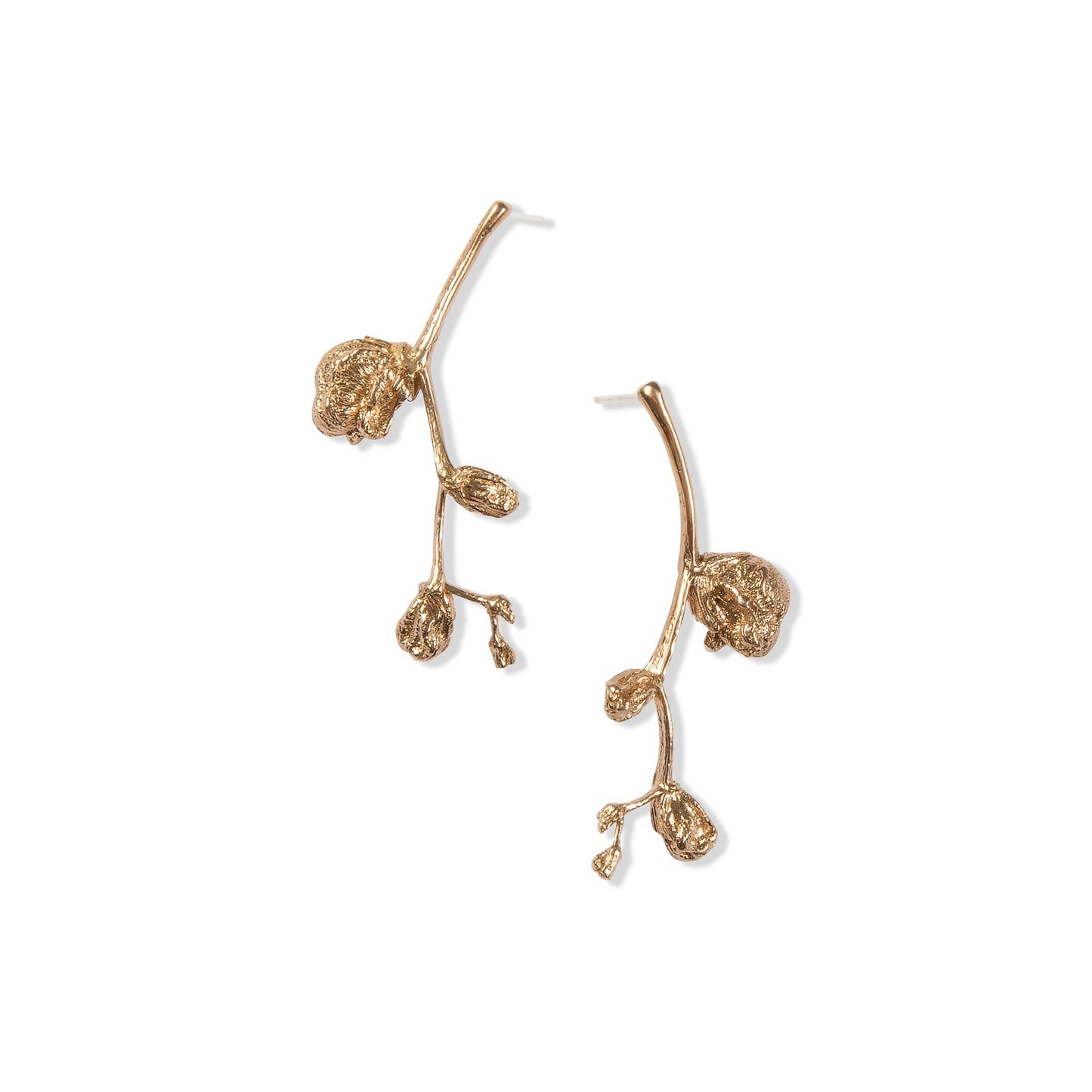 Bronze Large Falling Star Studs by Tiffany Marx
