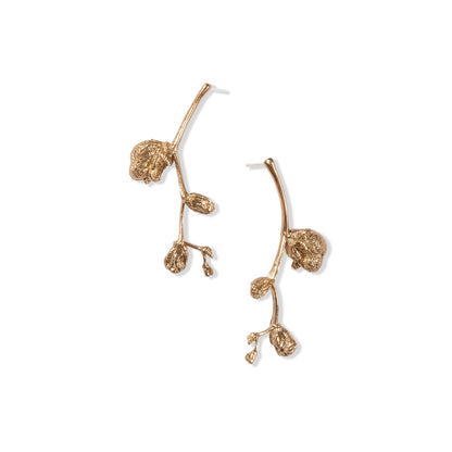 Bronze Large Falling Star Studs by Tiffany Marx