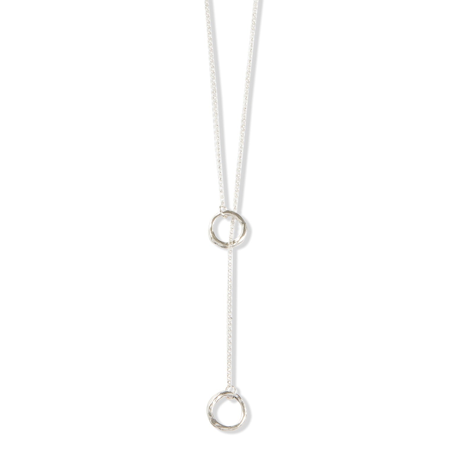 Silver Lariat Chain by Tiffany Marx