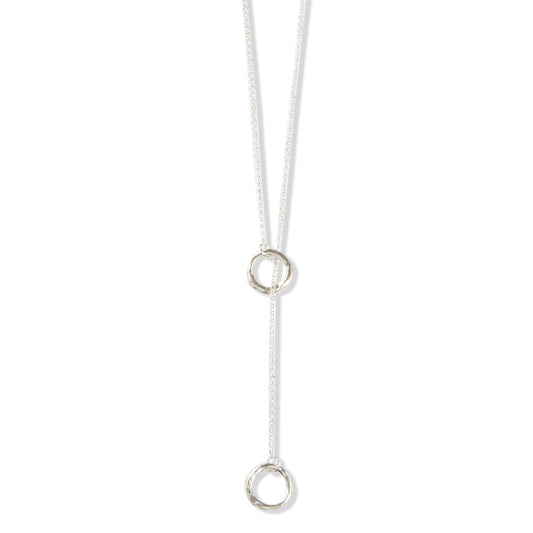 Silver Lariat Chain by Tiffany Marx