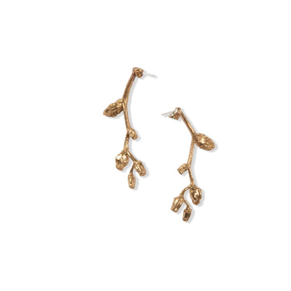 Bronze Medium Falling Star Studs by Tiffany Marx