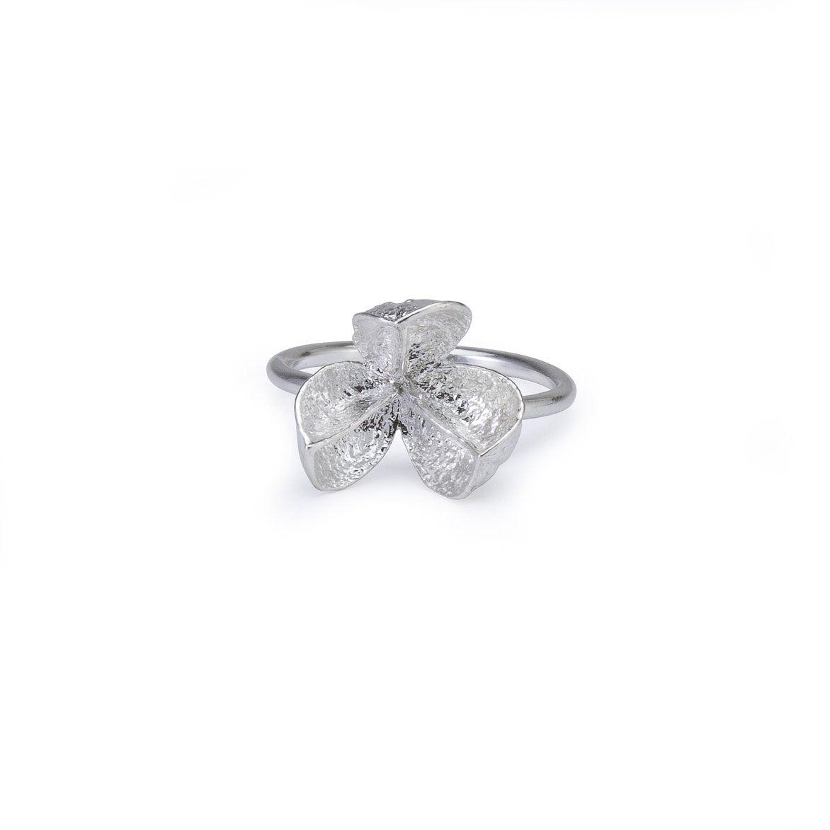 Medium Silver Spikethorn Stack Rings by Tiffany Marx