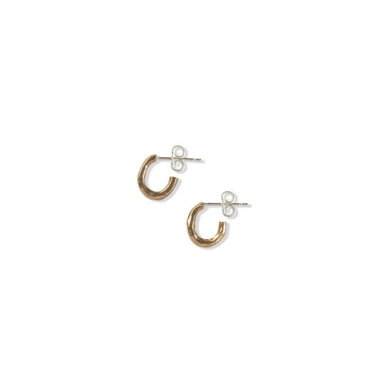 Mini Bronze Hoops by Tiffany Marx