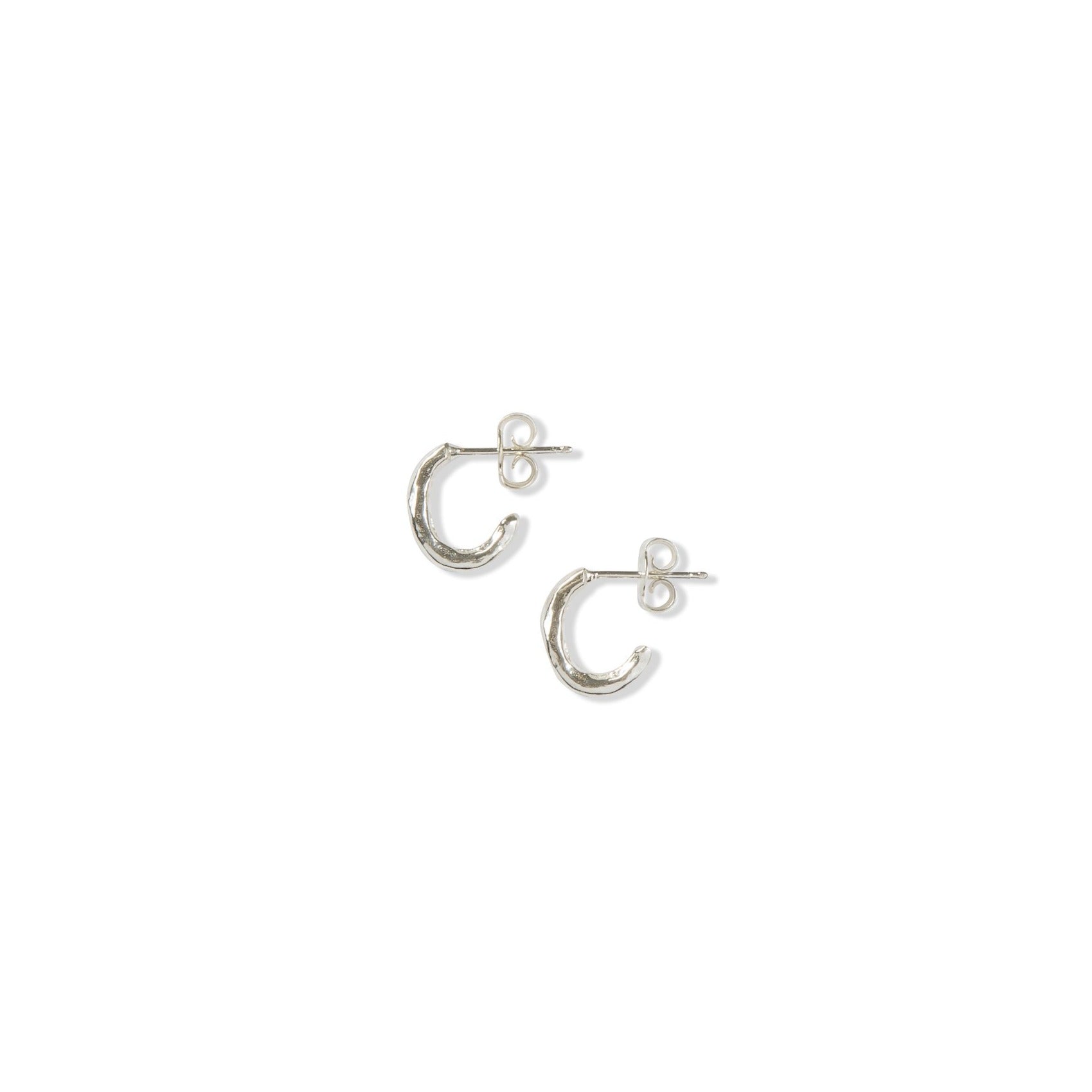Mini Silver Hoops by Tiffany Marx