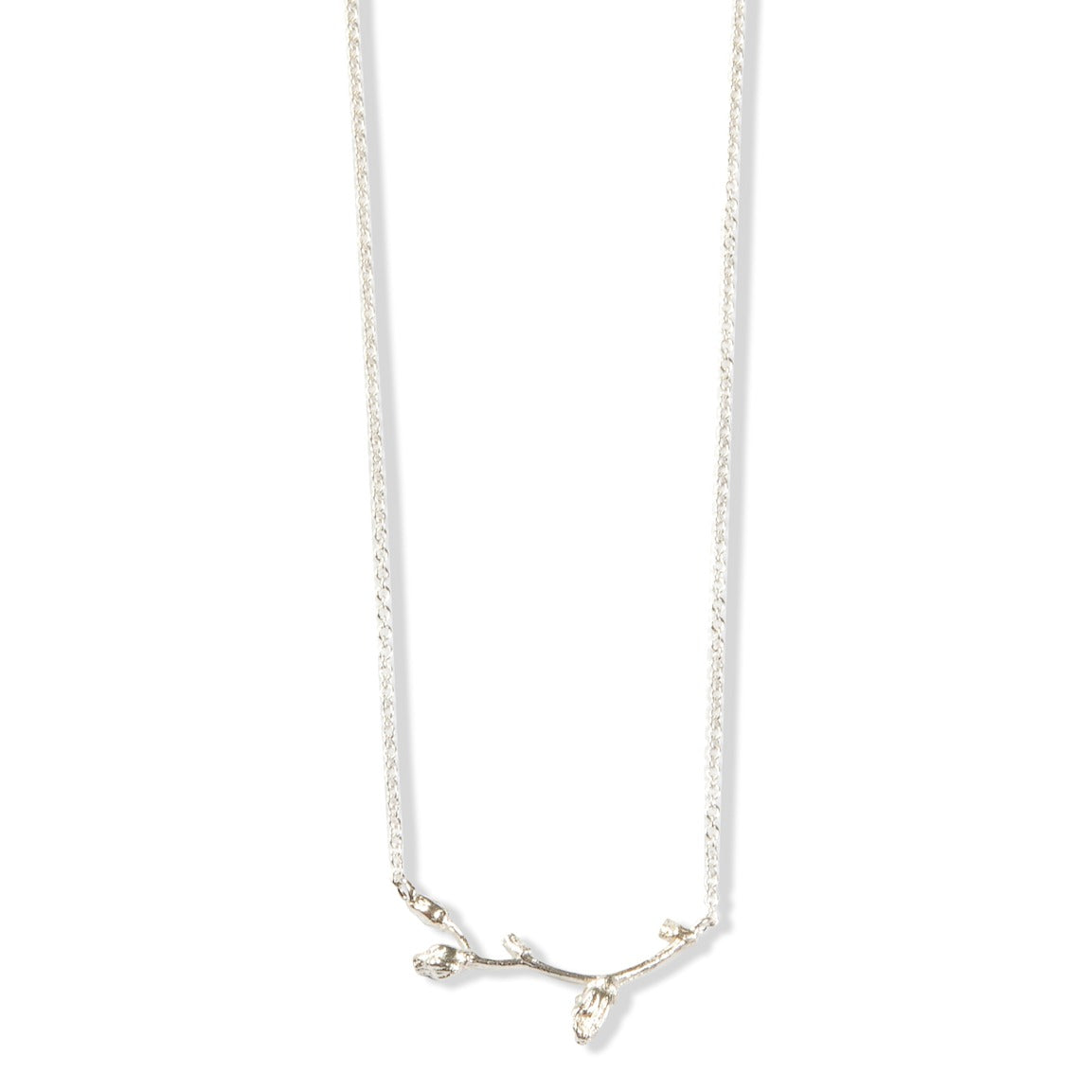 Silver Falling Star Necklace by Tiffany Marx
