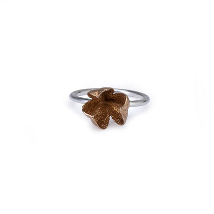 Small Bronze Spikethorn Stack Rings by Tiffany Marx
