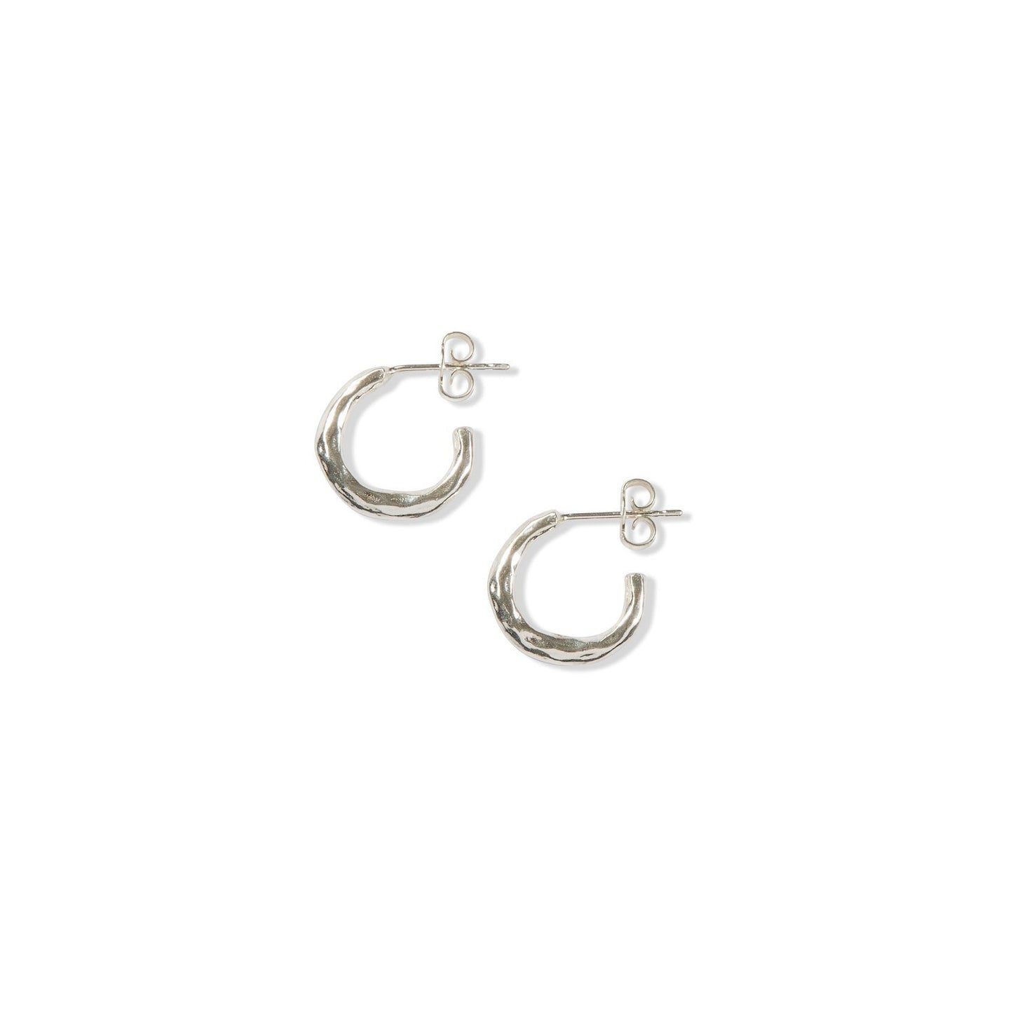 Small Silver Hoops by Tiffany Marx