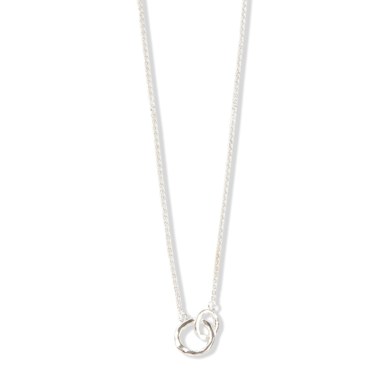 Small Silver Interlinked Necklace by Tiffany Marx