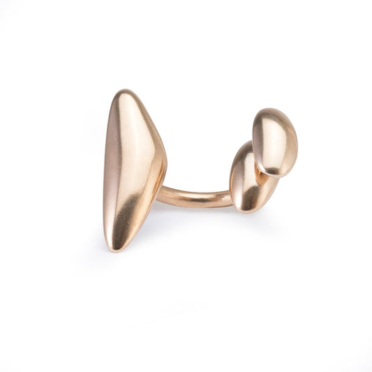 Bronze Pebble Ring - Style A by Tiffany Marx