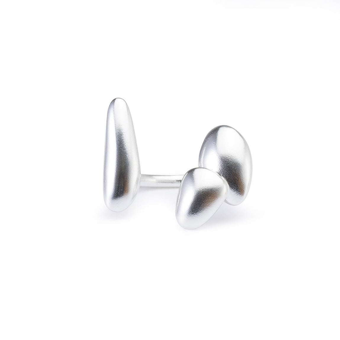 Silver Pebble Ring - Style C by Tiffany Marx