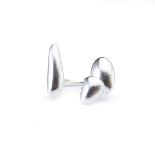 Silver Pebble Ring - Style C by Tiffany Marx